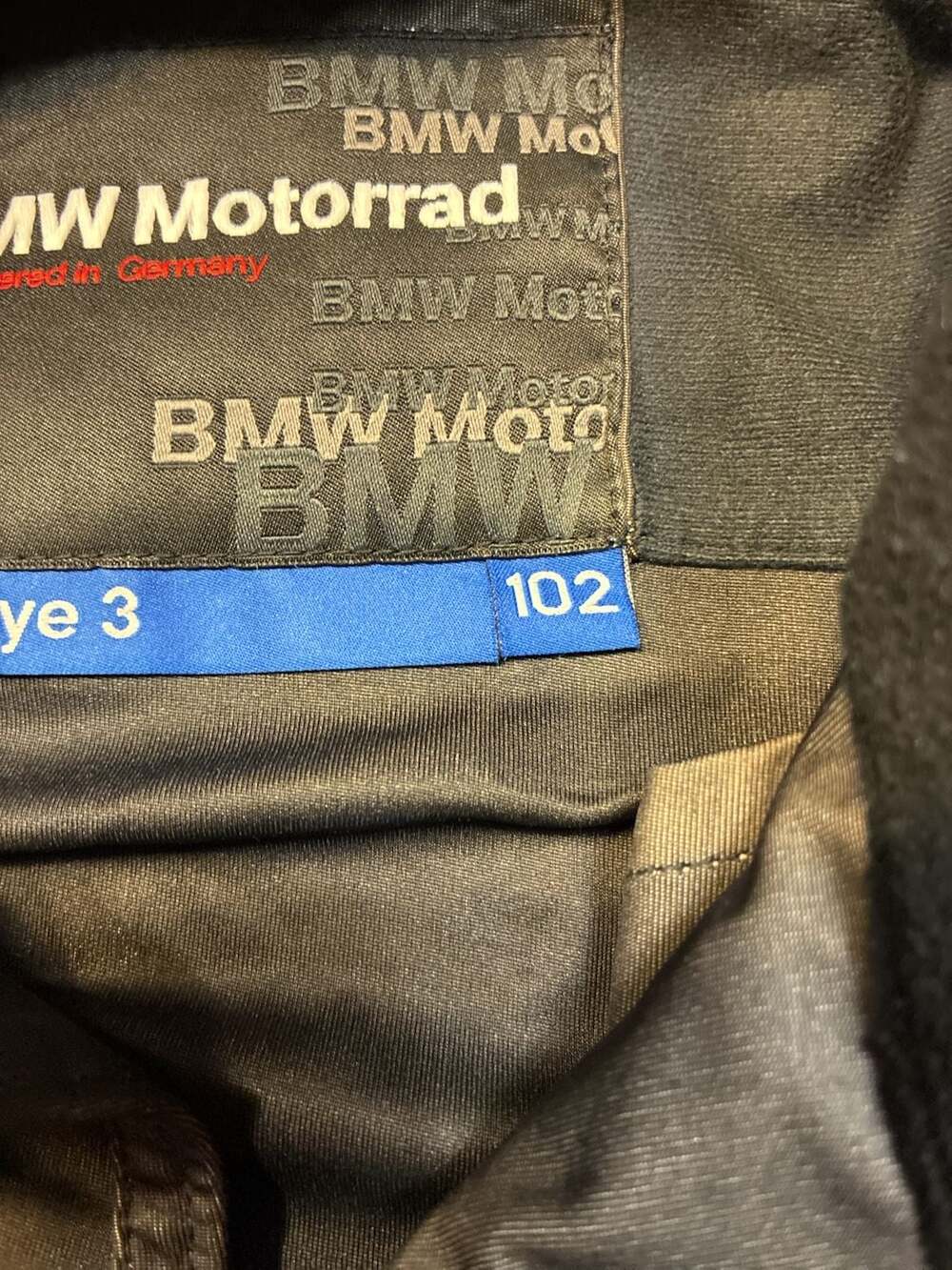 BMW Motorrad Rallye 3 Motorcycle Riding Jacket INSERT - Picture 5 of 16